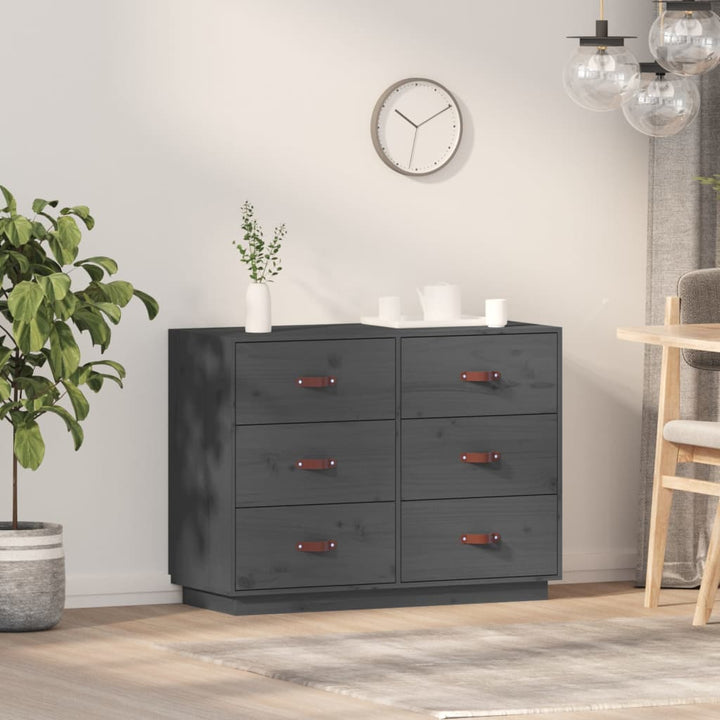 Dulap, , 100X40X75 Cm, Lemn Masiv De Pin