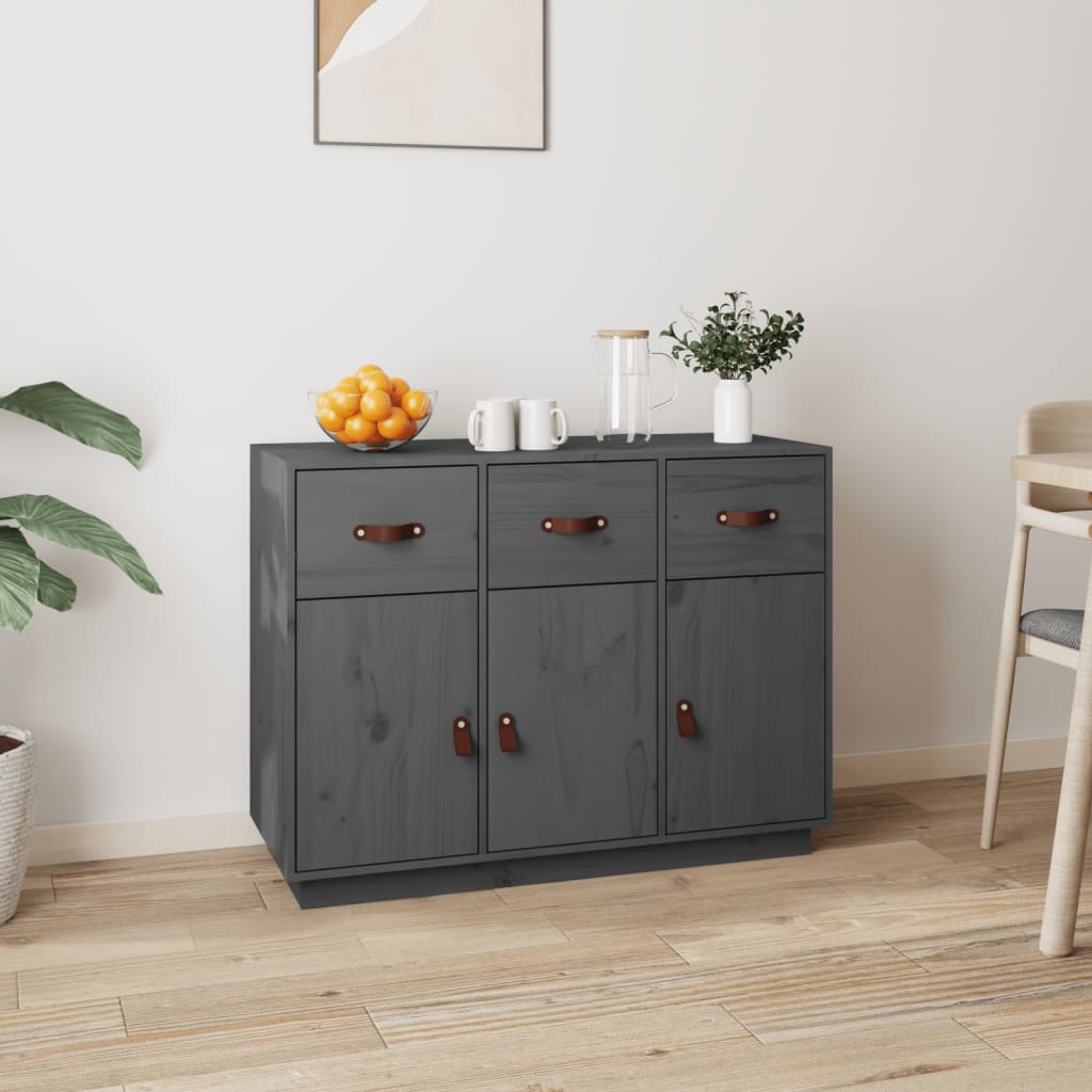 Servantă, , 100X40X75 Cm, Lemn Masiv De Pin