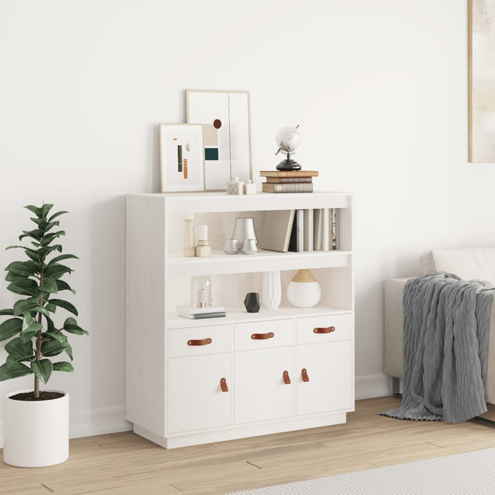 Dulap Înalt, , 100X40X108,5 Cm, Lemn Masiv De Pin