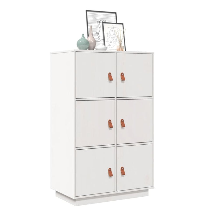 Dulap Înalt, , 67X40X108,5 Cm, Lemn Masiv De Pin