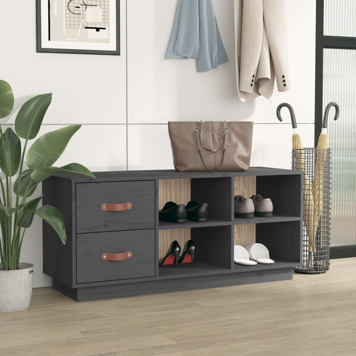 Bancă Pentru Pantofi, , 100X34X45 Cm, Lemn Masiv Pin