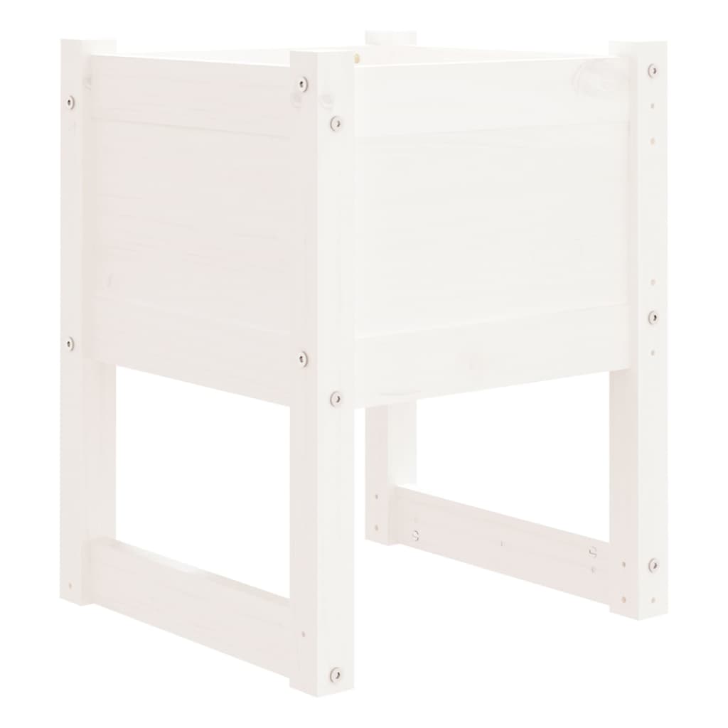 Jardiniere, 2 Buc., , 40X40X52,5 Cm, Lemn Masiv De Pin Alb