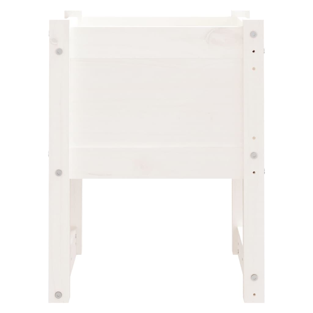 Jardiniere, 2 Buc., , 40X40X52,5 Cm, Lemn Masiv De Pin Alb