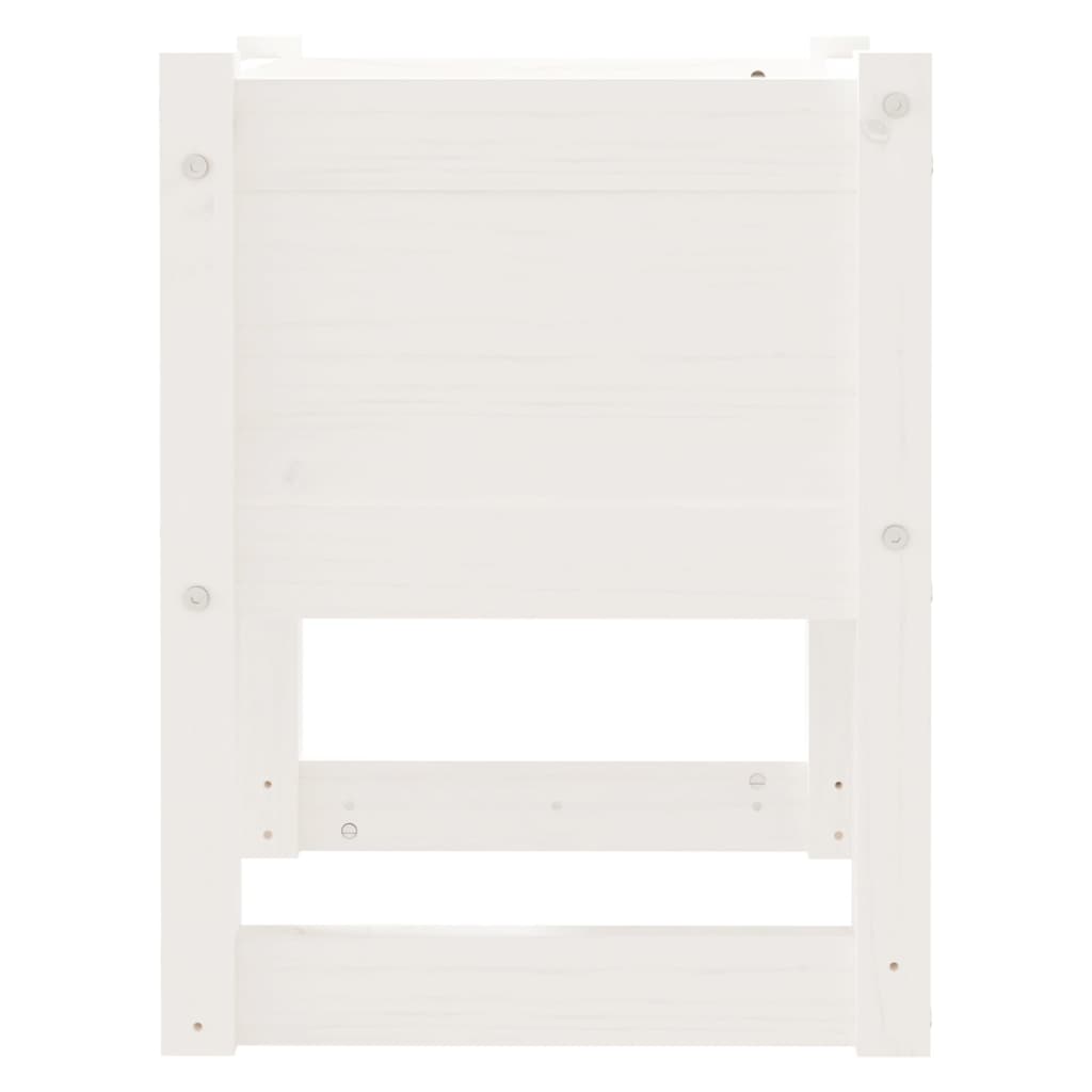 Jardiniere, 2 Buc., , 40X40X52,5 Cm, Lemn Masiv De Pin Alb
