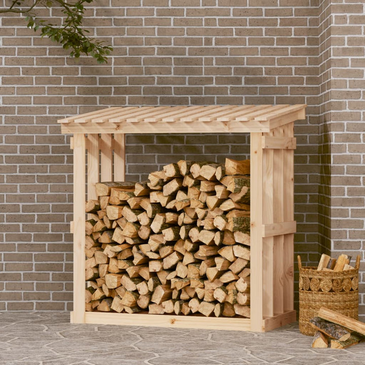 Rastel Pentru Lemne De Foc, , 108X64,5X77 Cm, Lemn Masiv Pin