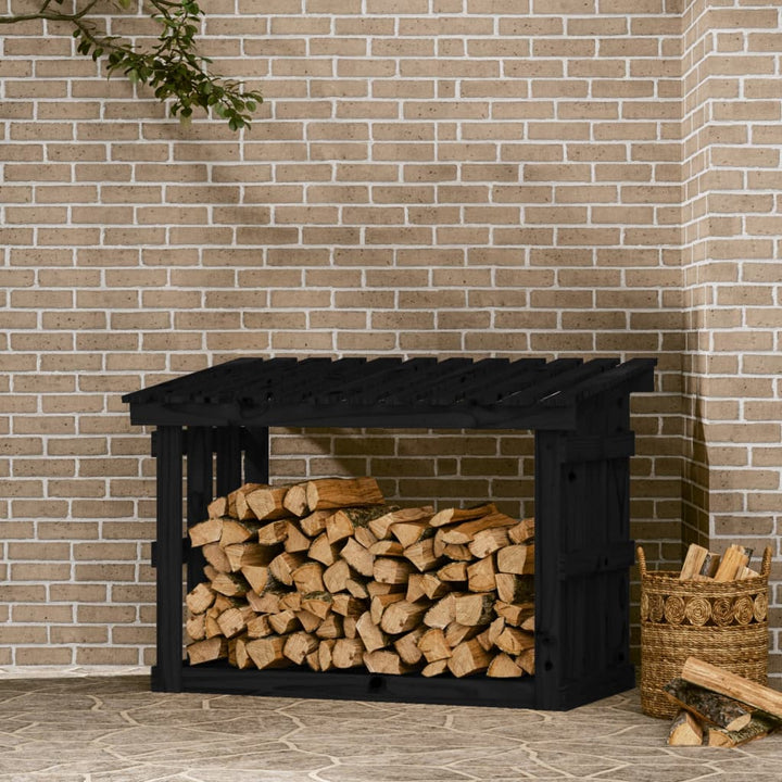 Rastel Pentru Lemne De Foc, , 108X64,5X77 Cm, Lemn Masiv Pin