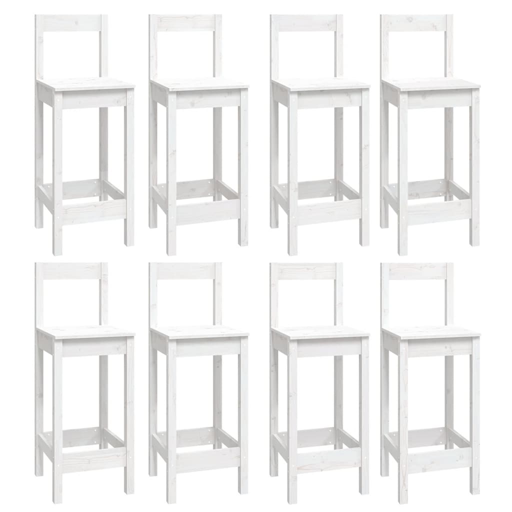 Set Mobilier De Bar, 9 Piese, , Lemn Masiv De Pin
