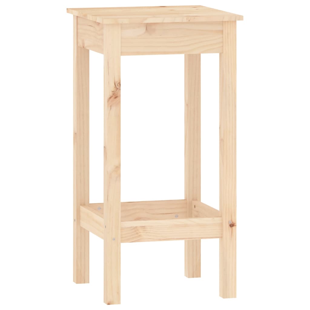 Set Mobilier De Bar, 5 Piese, Lemn Masiv De Pin