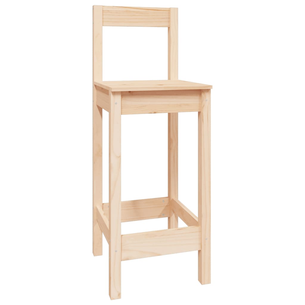 Set Mobilier De Bar, 5 Piese, Lemn Masiv De Pin