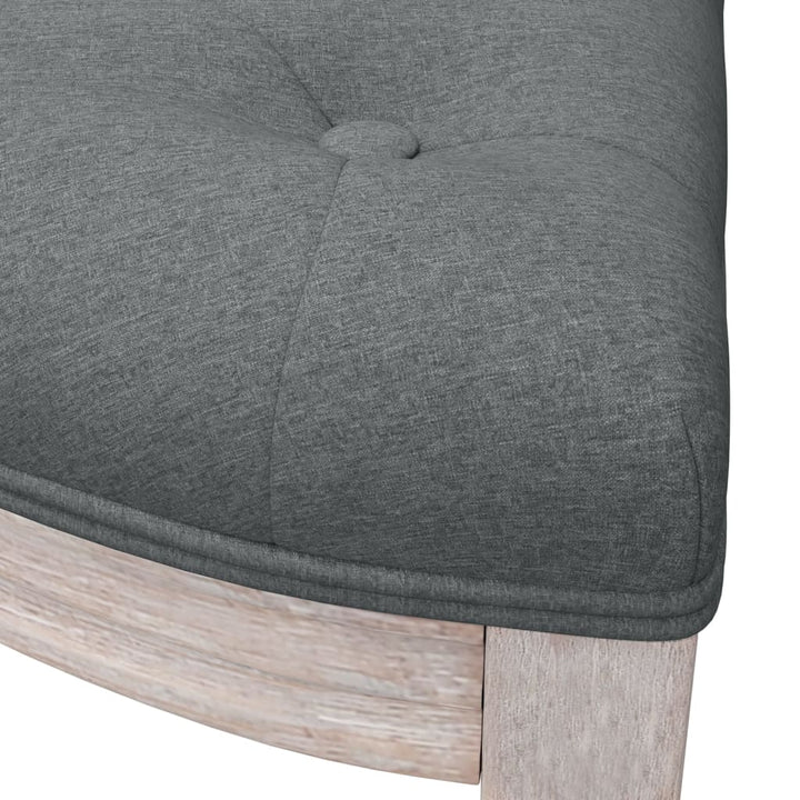 Bancă, Închis, 81,5X41X49 Cm, Material Textil