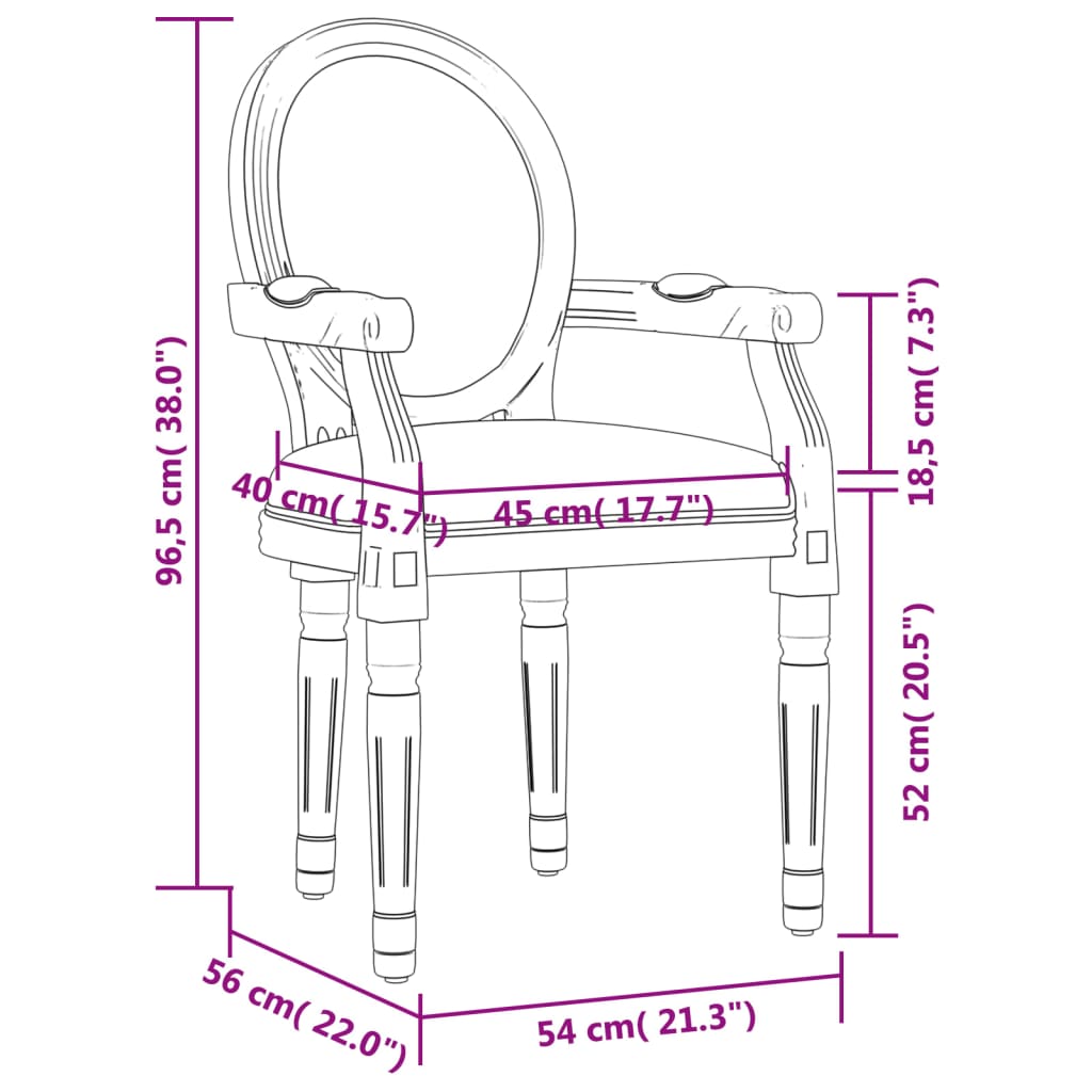 Scaun De Bucătărie, Închis, 54X56X96,5 Cm, Material Textil