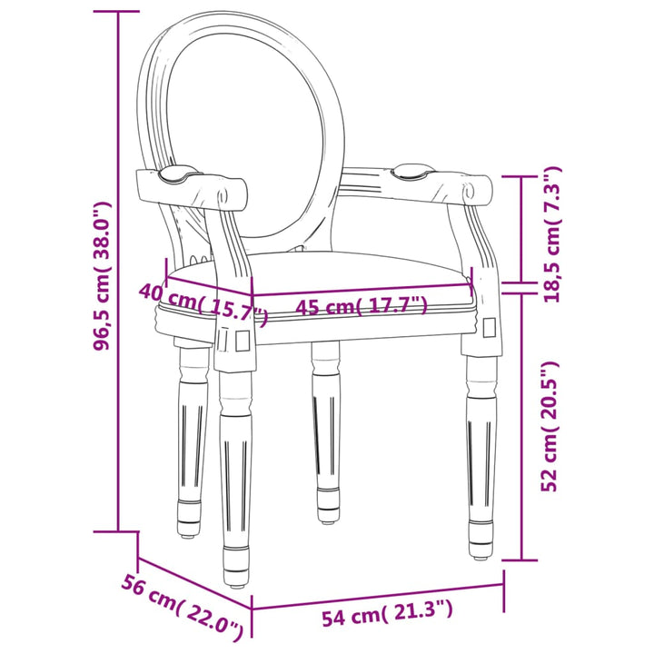 Scaun De Bucătărie, Închis, 54X56X96,5 Cm, Material Textil