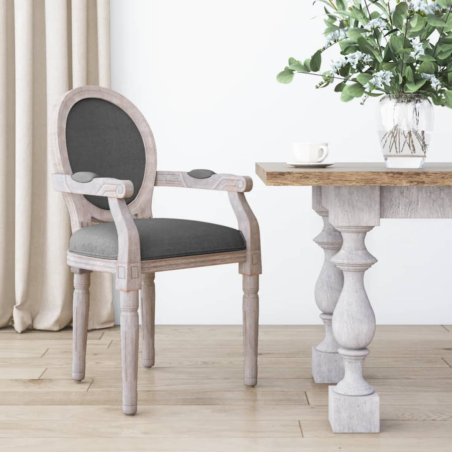 Scaun De Bucătărie, Închis, 54X56X96,5 Cm, Material Textil
