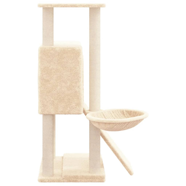 Ansamblu De Pisici Cu Stâlpi Din Funie De Sisal, , 96 Cm