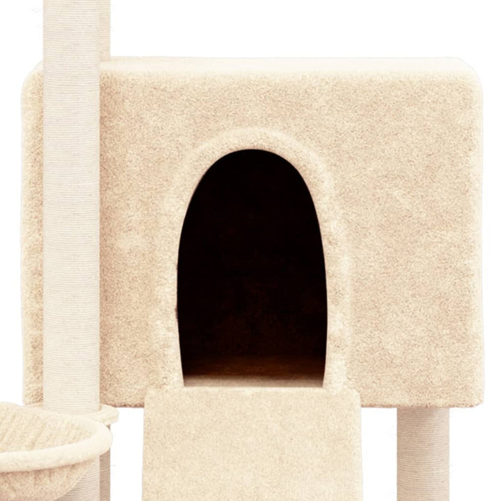 Ansamblu De Pisici Cu Stâlpi Din Funie De Sisal, , 96 Cm