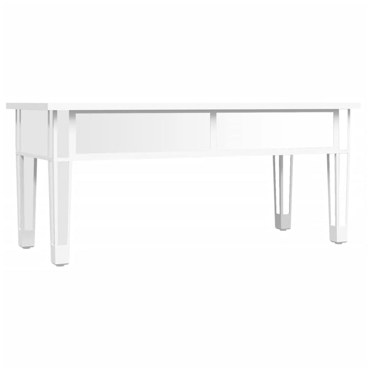 Măsuță De Cafea Cu Oglindă 106X45X45 Cm Lemn Compozit Și Sticlă
