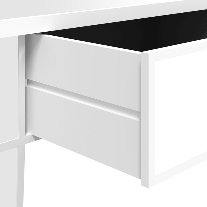 Măsuță De Cafea Cu Oglindă 106X45X45 Cm Lemn Compozit Și Sticlă