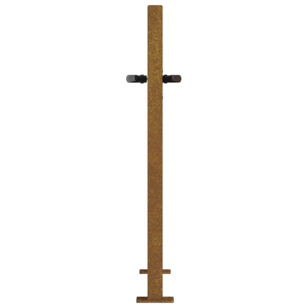 Poartă Pentru Grădină, , Oțel Corten, Model Copac