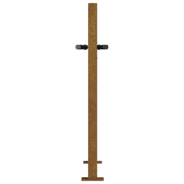 Poartă Pentru Grădină, , Oțel Corten, Model Copac