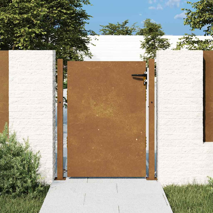Poartă De Grădină, , Oțel Corten