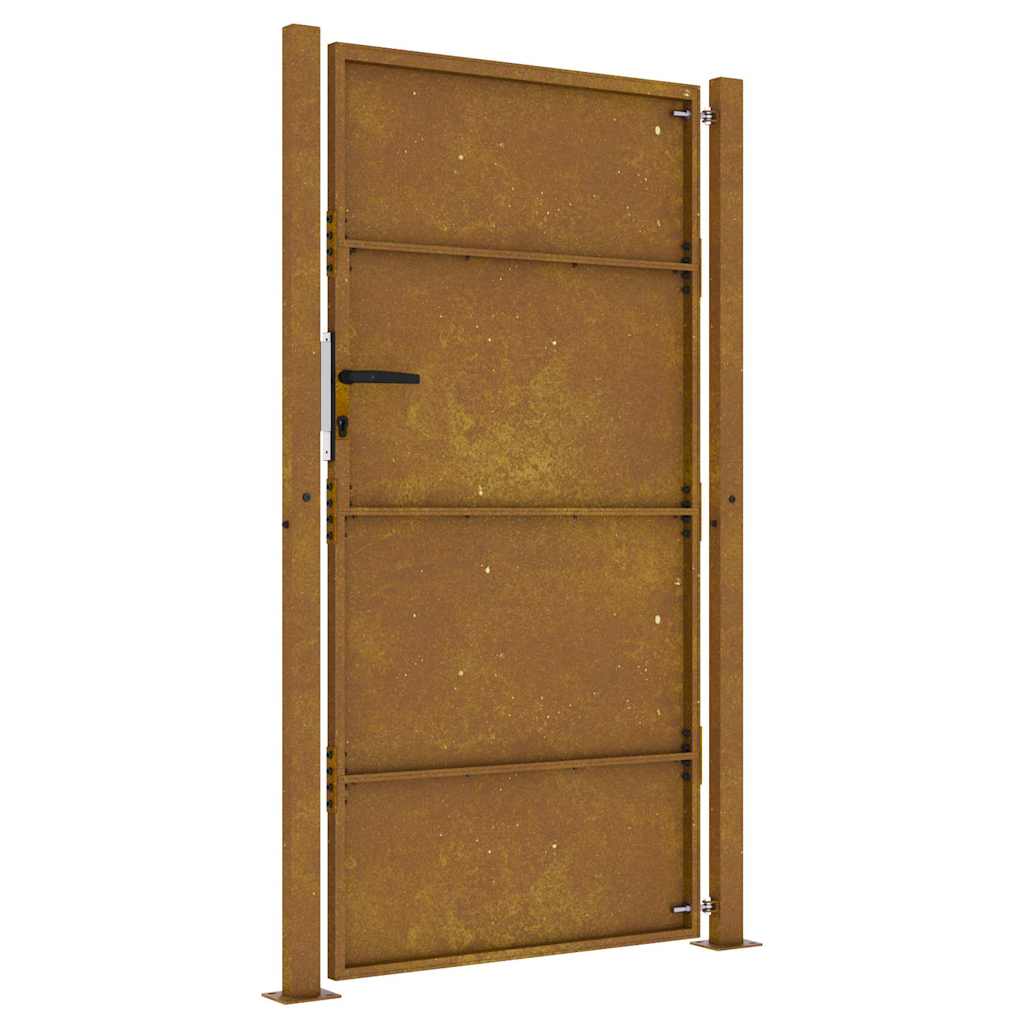 Poartă De Grădină, , Oțel Corten