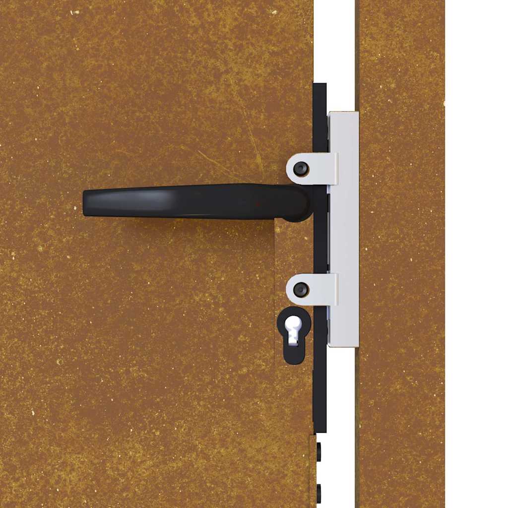 Poartă De Grădină, , Oțel Corten