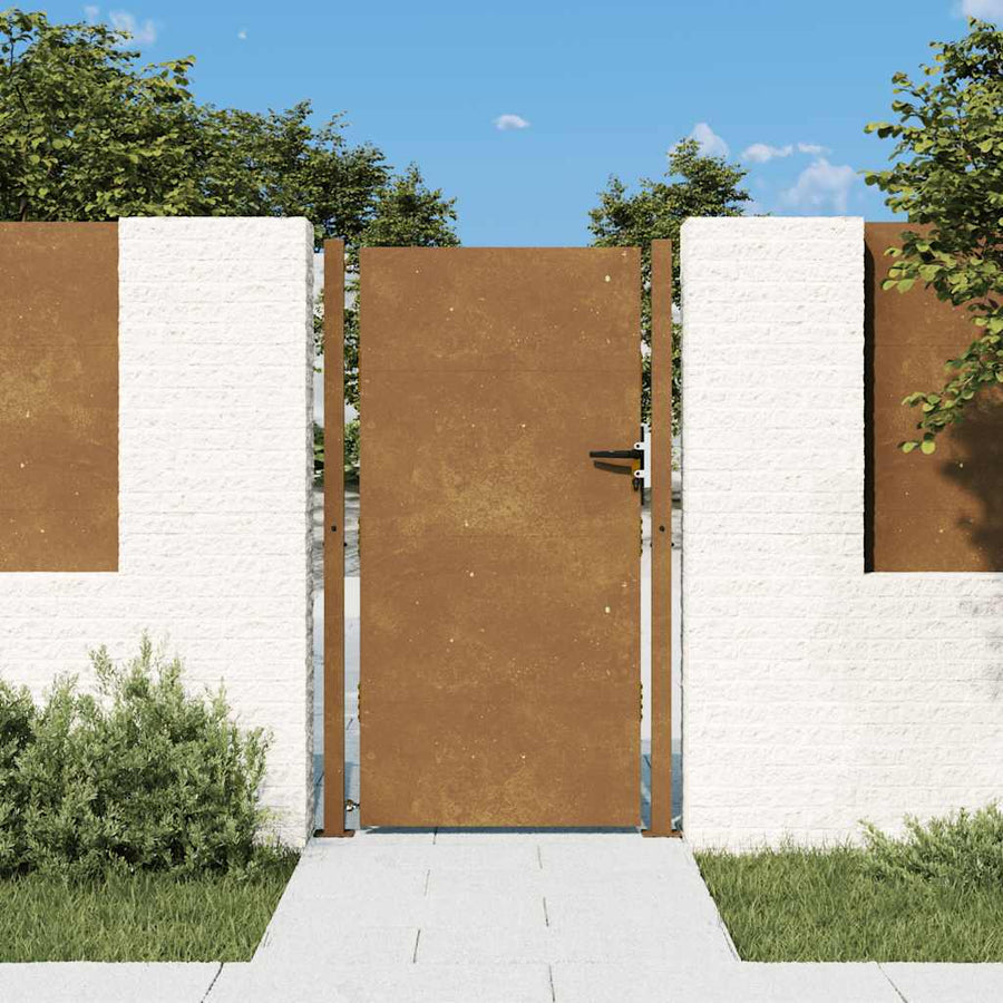 Poartă De Grădină, , Oțel Corten