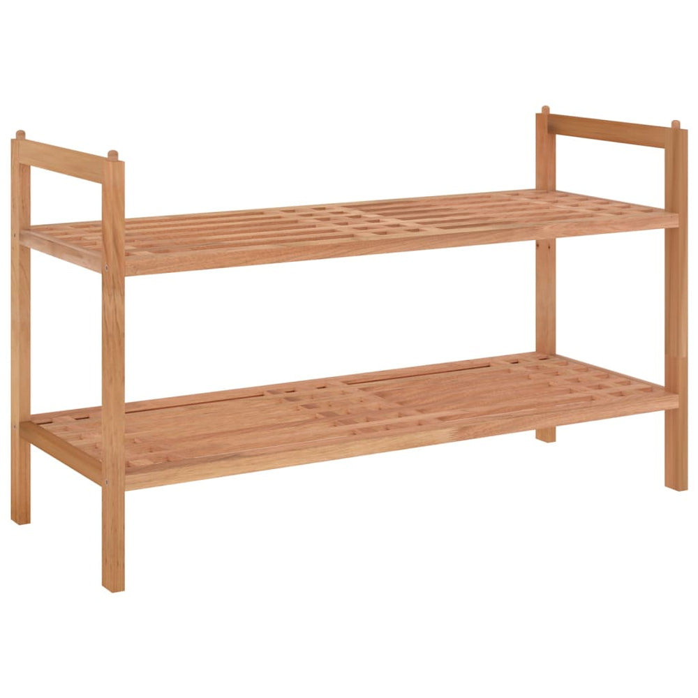 Suport De Pantofi, 69X27X41 Cm, Lemn Masiv De Nuc