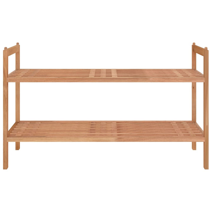 Suport De Pantofi, 69X27X41 Cm, Lemn Masiv De Nuc