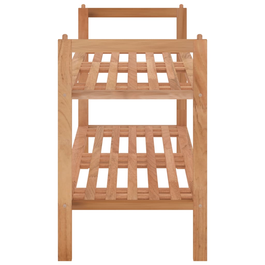 Suport De Pantofi, 69X27X41 Cm, Lemn Masiv De Nuc