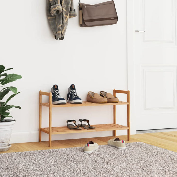 Suport De Pantofi, 69X27X41 Cm, Lemn Masiv De Nuc