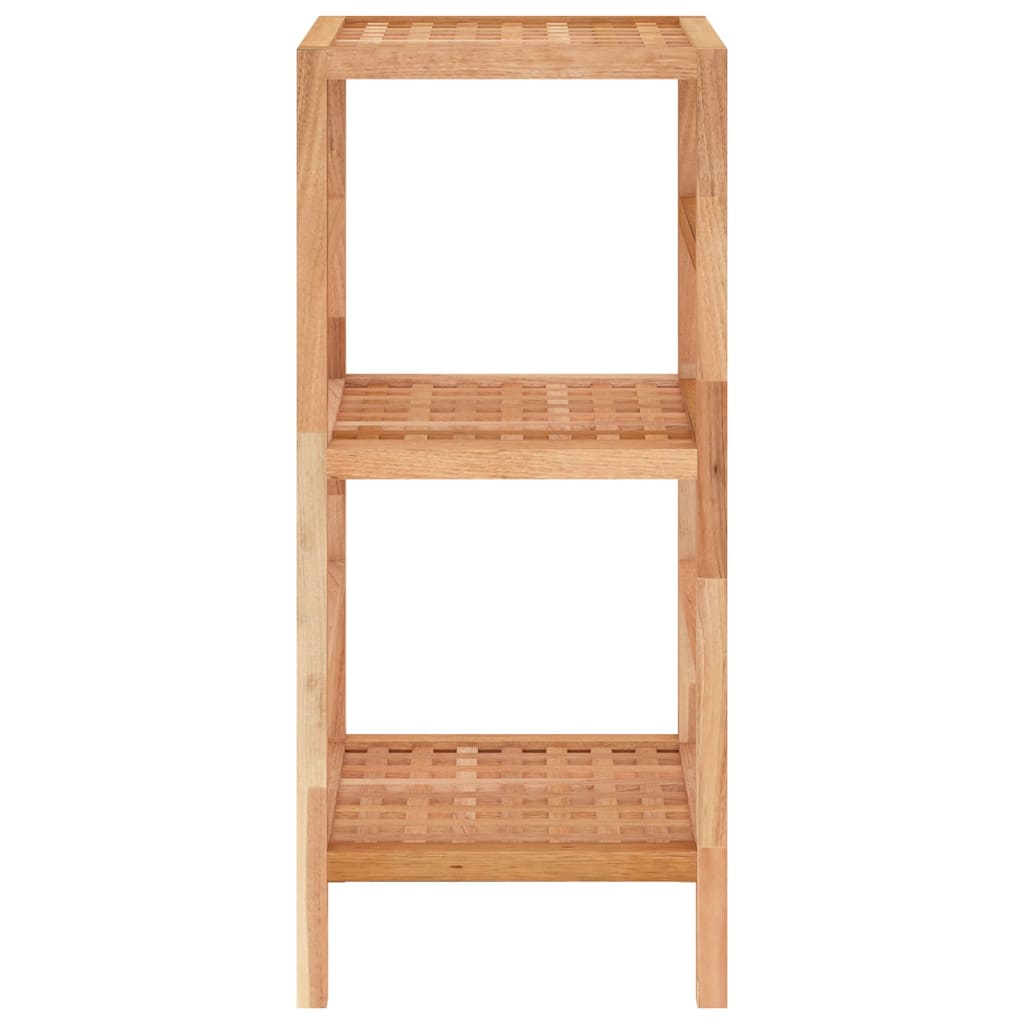 Raft De Baie, 35,5X35,5X, Lemn Masiv De Nuc
