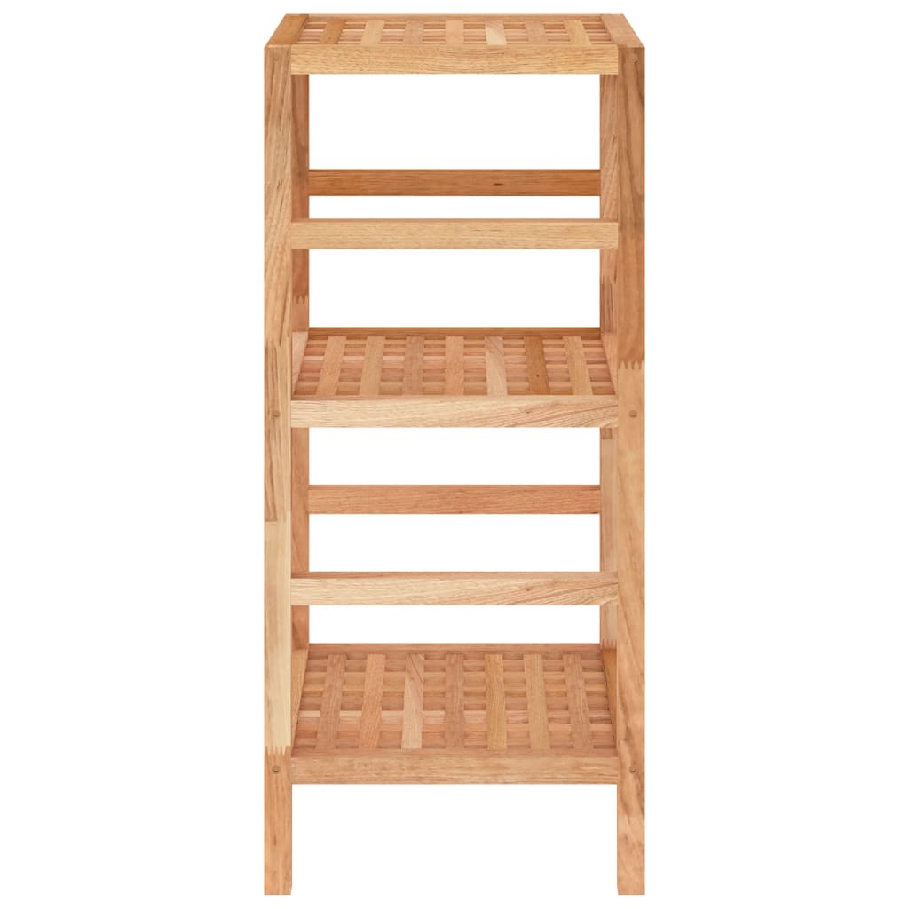 Raft De Baie, 35,5X35,5X, Lemn Masiv De Nuc