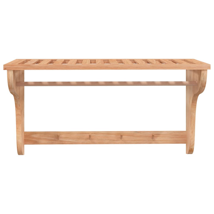 Suport De Prosoape, 60X30X35 Cm, Lemn Masiv De Nuc
