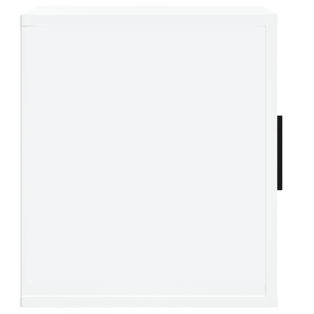 Comodă Tv, Alb Extralucios, 100X35X40 Cm, Lemn Prelucrat