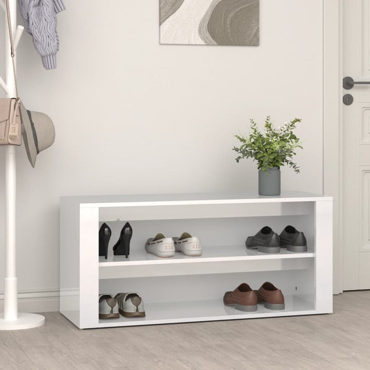 Pantofar, Stejar Maro, 100X35X45 Cm, Lemn Compozit