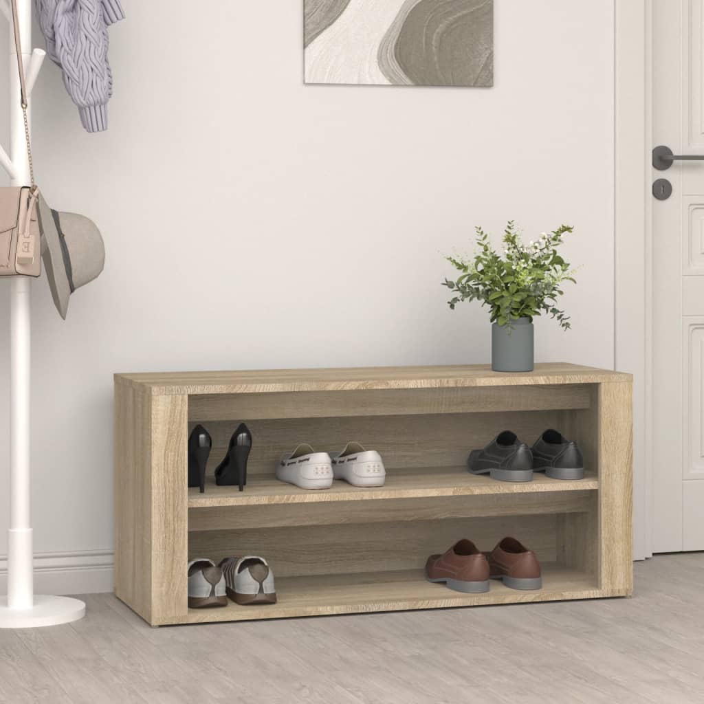 Pantofar, Stejar Maro, 100X35X45 Cm, Lemn Compozit