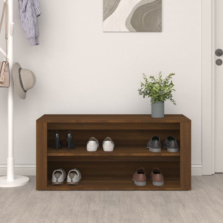Pantofar, Stejar Maro, 100X35X45 Cm, Lemn Compozit