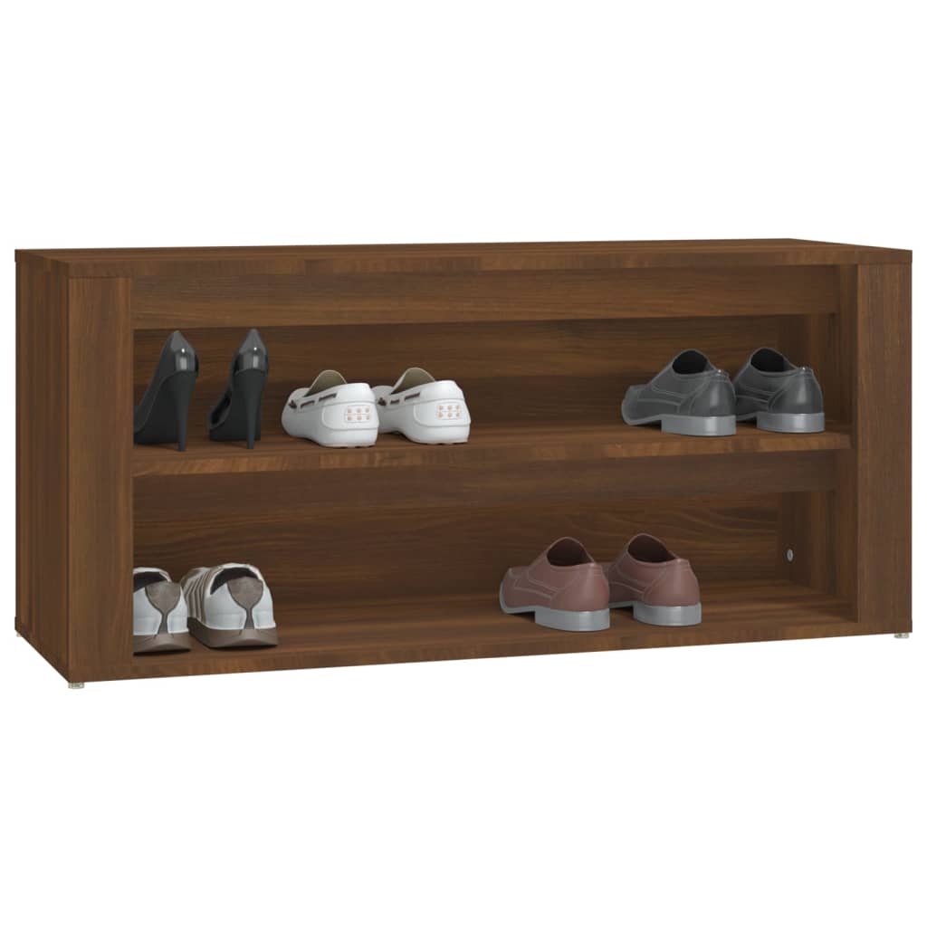 Pantofar, Stejar Maro, 100X35X45 Cm, Lemn Compozit