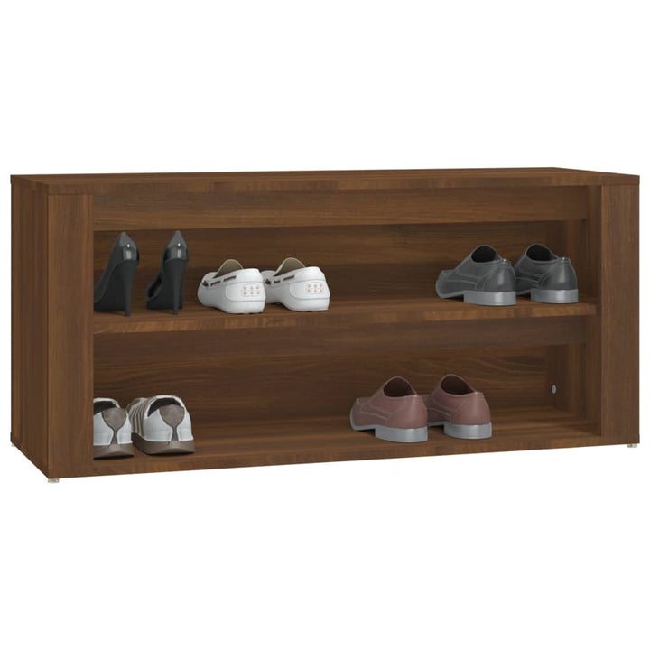 Pantofar, Stejar Maro, 100X35X45 Cm, Lemn Compozit
