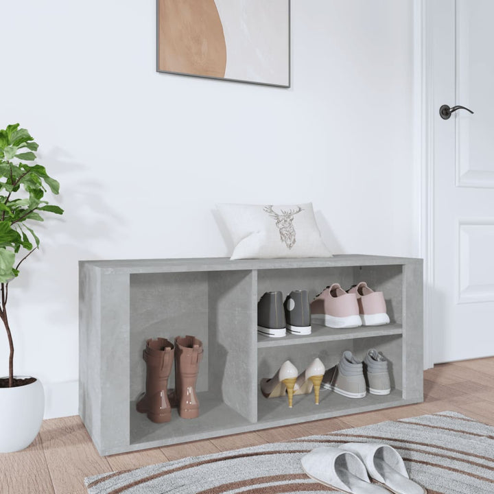 Pantofar, Alb Extralucios, 100X35X45 Cm, Lemn Compozit