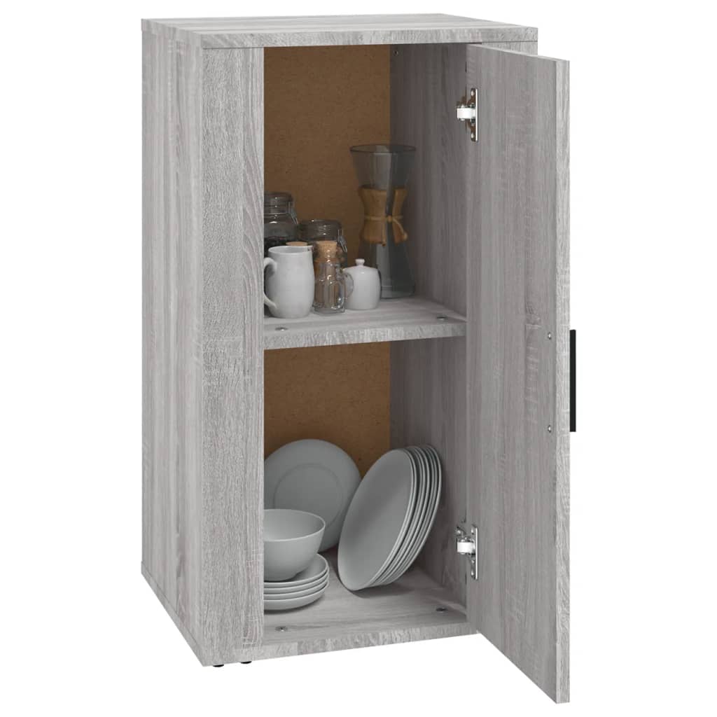 Dulap, Gri Sonoma, 40X33X70 Cm, Lemn Compozit
