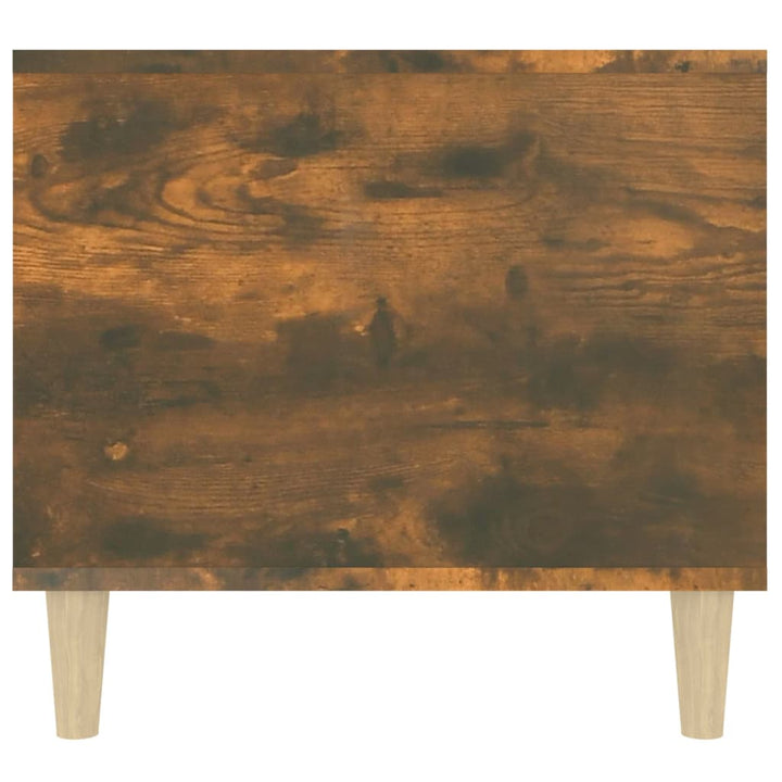 Măsuță De Cafea, Stejar Fumuriu, 90X49X45 Cm, Lemn Prelucrat