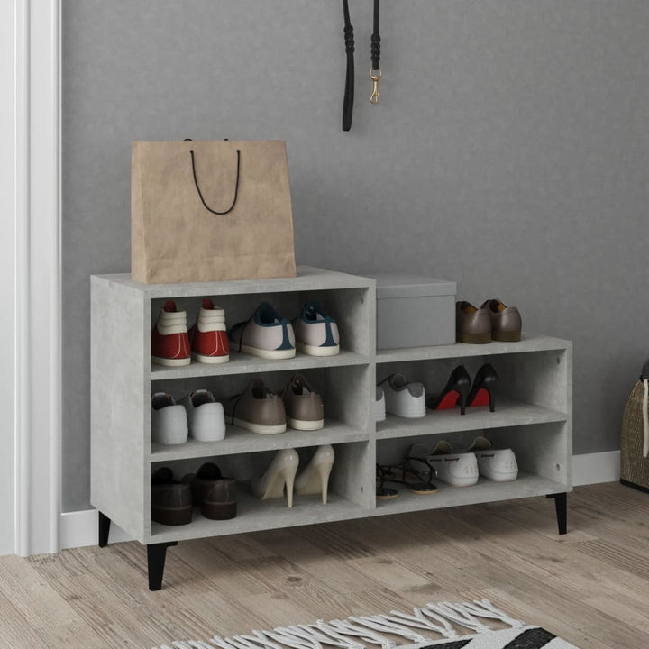 Pantofar, Alb Extralucios, 102X36X60 Cm, Lemn Compozit