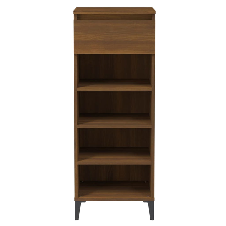 Pantofar, Stejar Maro, 40X36X105 Cm, Lemn Prelucrat