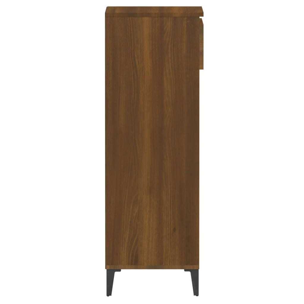Pantofar, Stejar Maro, 40X36X105 Cm, Lemn Prelucrat