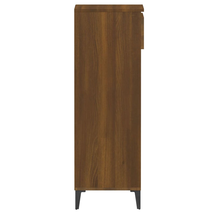 Pantofar, Stejar Maro, 40X36X105 Cm, Lemn Prelucrat