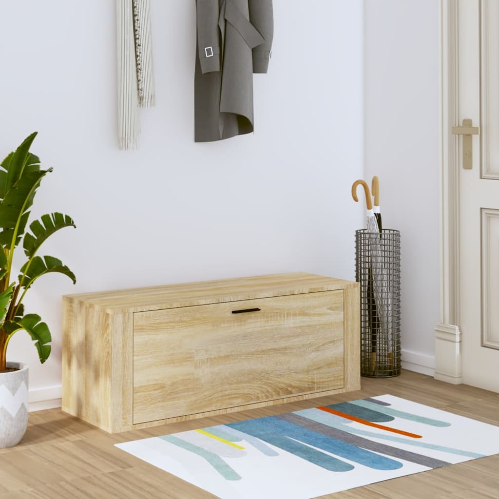 Pantofar De Perete, , 100X35X38 Cm, Lemn Prelucrat