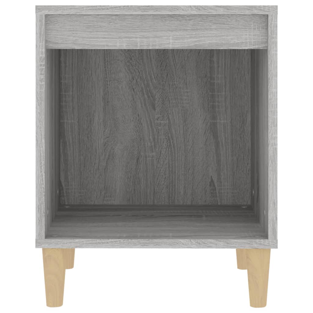 Noptiere, 2 Buc., Gri Sonoma, 40X35X50 Cm