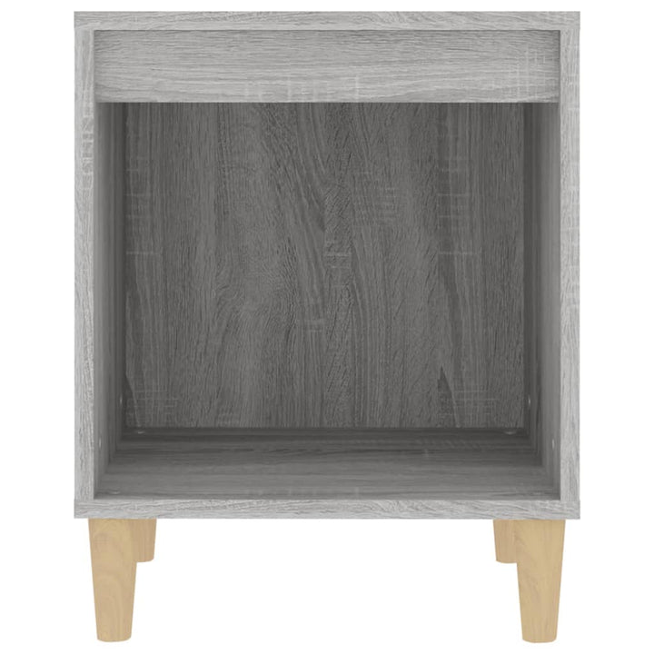 Noptiere, 2 Buc., Gri Sonoma, 40X35X50 Cm